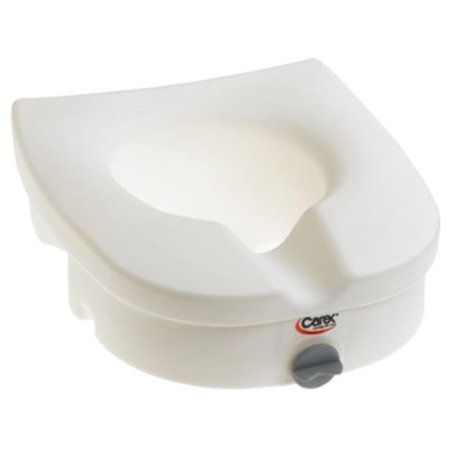 CAREX HEALTH BRANDS Carex Health Brands B312C0 E-Z Lock Raised Toilet Seat *Cp: 1 B312C0